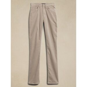 NWT Banana Republic The Slim Velvet Stiletto Jean - Beechwood